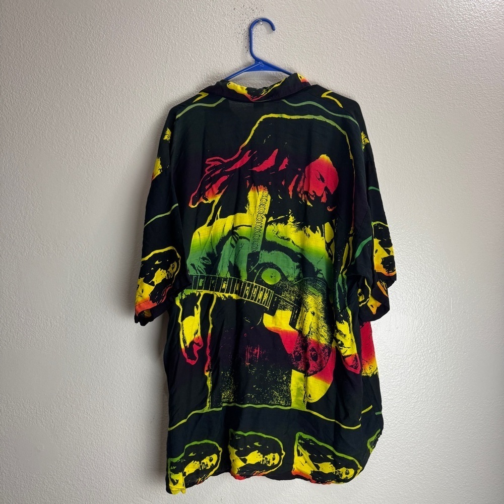 Bob Marley Vintage Button Up Shirt Size XL - Picture 4 of 7